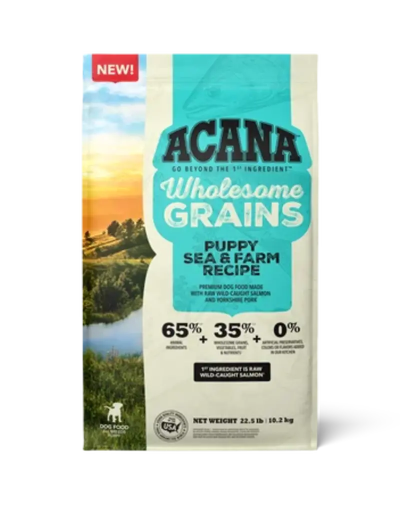 Champion Foods Acana Dog Wholesome Sea & Farm Puppy 22.5#