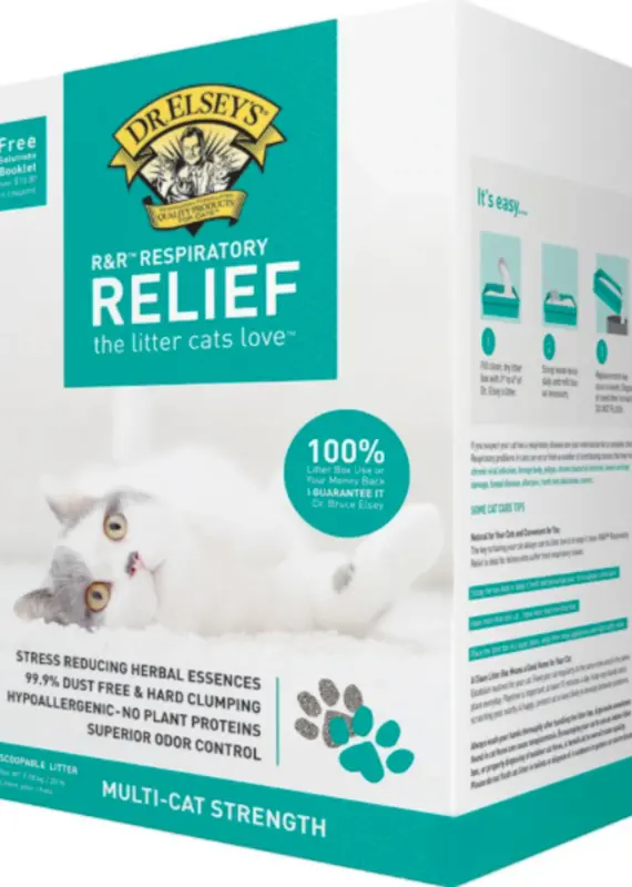 Dr. Elsey's Dr. Elsey's Respiratory Relief Clumping Litter 20 lb