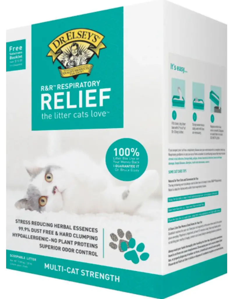Dr. Elsey's Dr. Elsey's Respiratory Relief Clumping Litter 20 lb