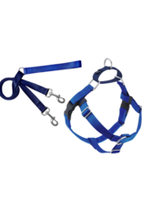 2 Hound Design 2 Hounds Design Freedom Harness & Training Leash Royal Blue