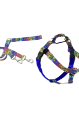 2 Hound Design 2 Hounds Design Freedom Harness & Training Leash ROY G BIV