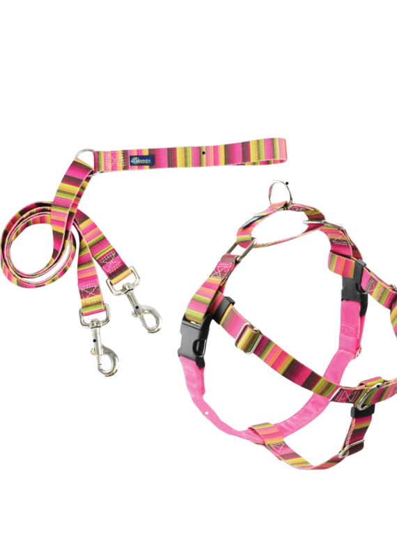 2 Hound Design 2 Hounds Design Freedom Harness & Training Leash Bonnie