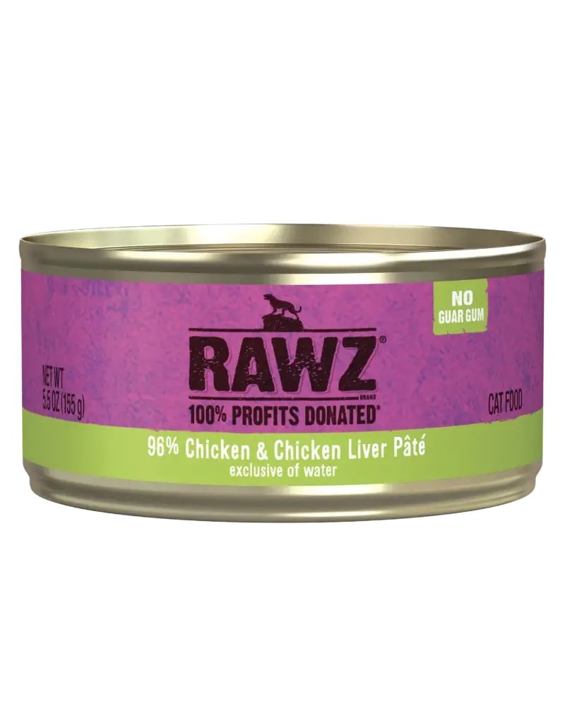 RAWZ Natural Pet Food RAWZ 96% Meat Cat Pate 3oz