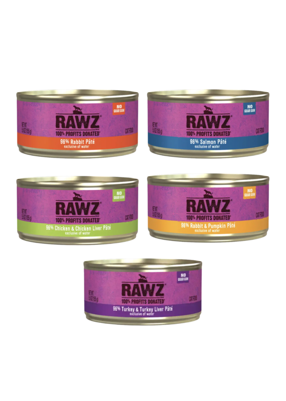 RAWZ Natural Pet Food RAWZ 96% Meat Cat Pate 3oz