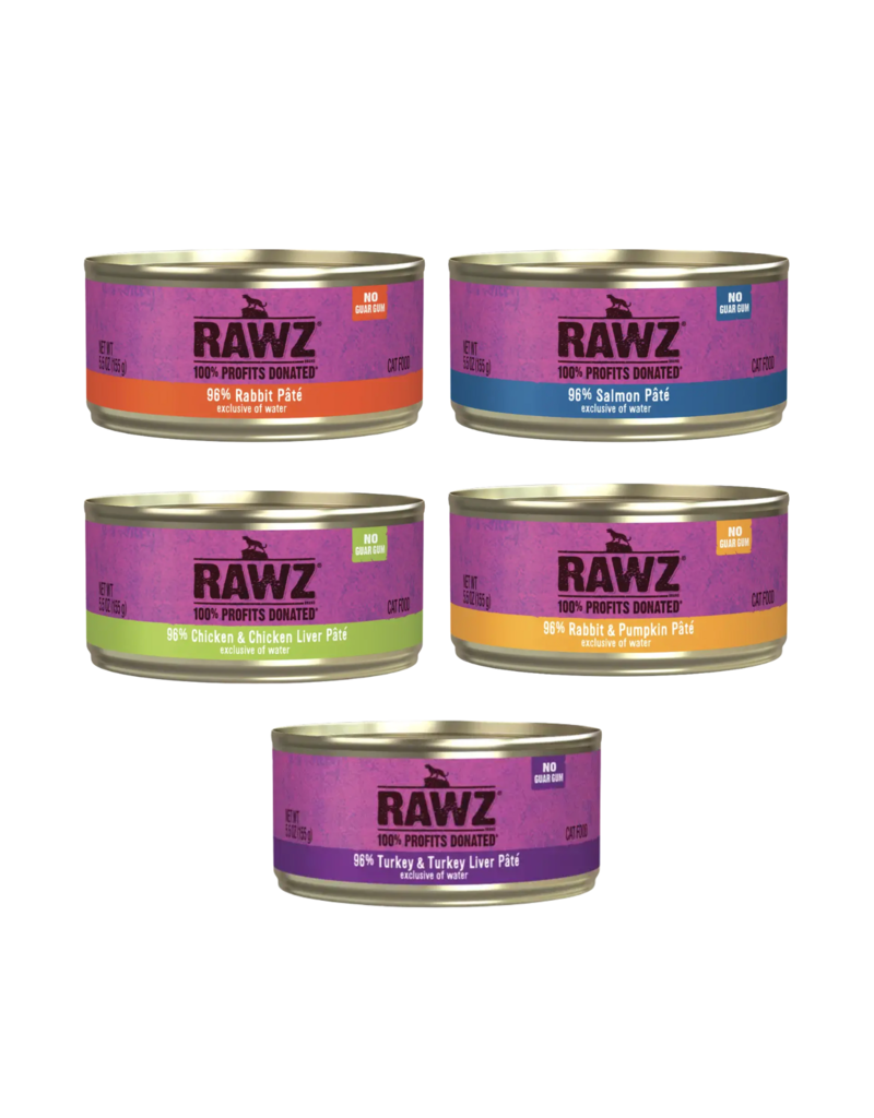 RAWZ Natural Pet Food RAWZ 96% Meat Cat Pate 3oz