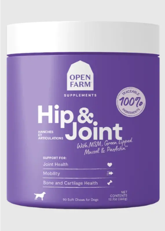 Open Farms Open Farm Dog Supplements Hip & Joint Chews 90 ct