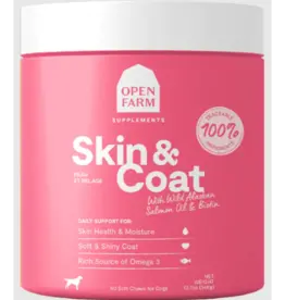 Open Farms Open Farm Dog Supplements Skin and Coat Chews 90 ct