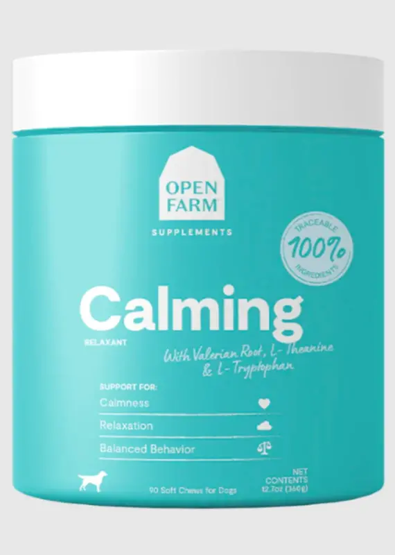 Open Farms Open Farm Dog Supplements Calming Chews 90 ct