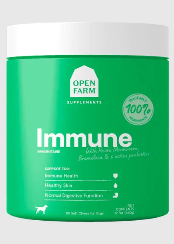 Open Farms Open Farm Dog Supplements Immune Chews 90 ct