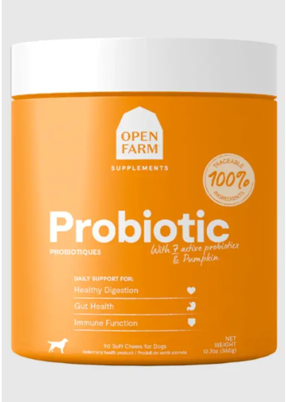 Open Farms Open Farm Supplements Probiotic Chews 90 ct