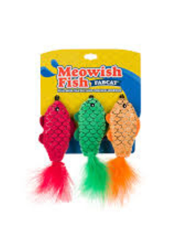 FabDog FabDog Cat Meowish Fish