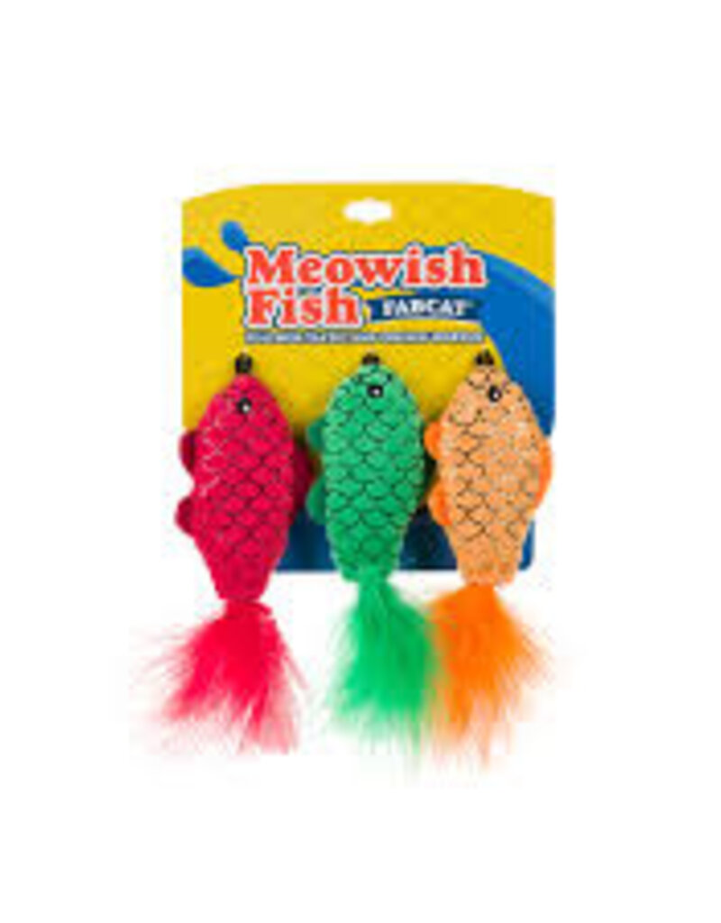 FabDog FabDog Cat Meowish Fish