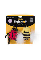FabDog FabDog Cat Faball Ladybug & Bee 2pk