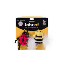 FabDog FabDog Cat Faball Ladybug & Bee 2pk