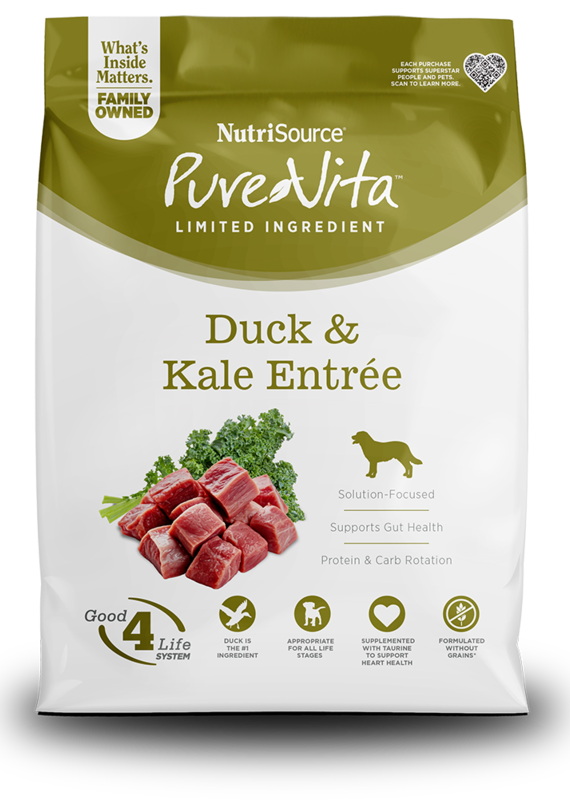 NutriSource NutriSource Pure Vita Duck and Kale