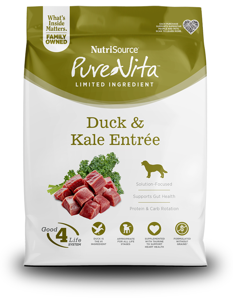 NutriSource NutriSource Pure Vita Duck and Kale