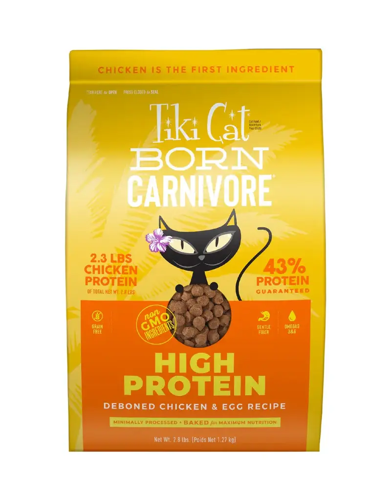 Tiki Pet Tiki Cat Born Carnivore Chicken & Egg 5.6 lb