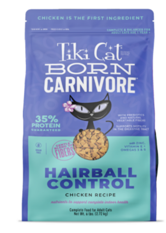 Tiki Pet Tiki Cat Born Carnivore Hairball Controll