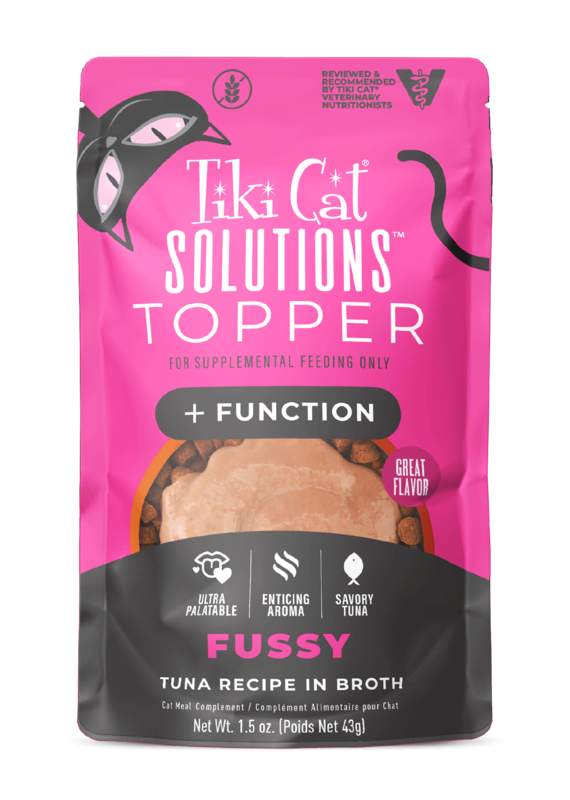 Tiki Pet Tiki Cat Born Carnivore Topper Fussy 1.5