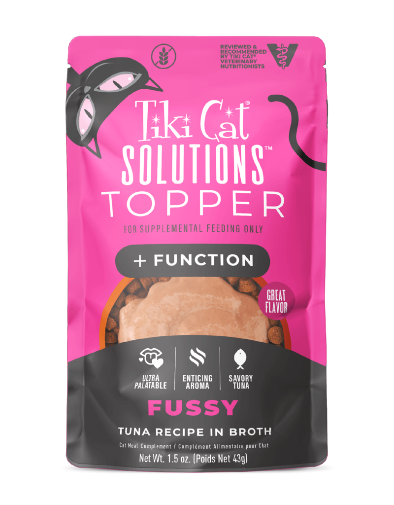 Tiki Pet Tiki Cat Born Carnivore Topper Fussy 1.5