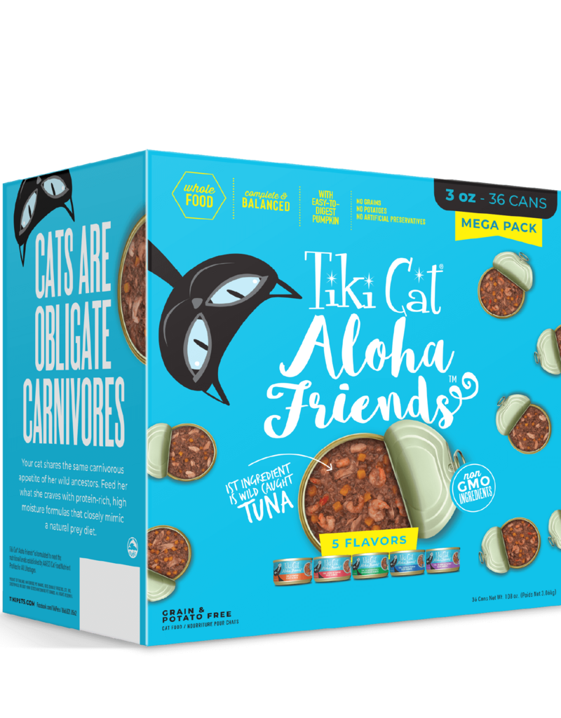 Tiki Pet Tiki Cat Aloha Friends Variety Pack 3oz