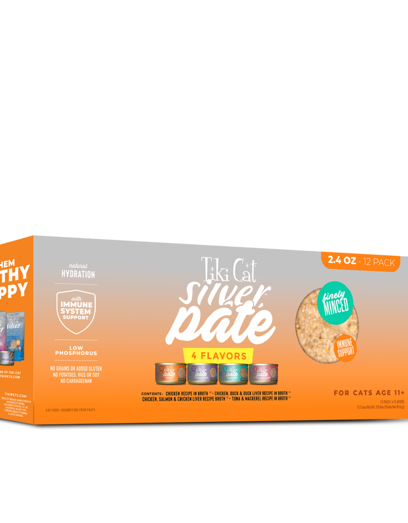 Tiki Pet Tiki Cat Silver Variety Pack 2.4oz