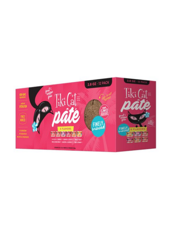 Tiki Pet Tiki Cat Grill Pate Variety Pack 2.8oz