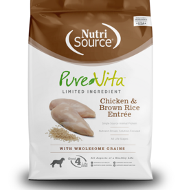 NutriSource NutriSource Pure Vita Chicken & Brown Rice