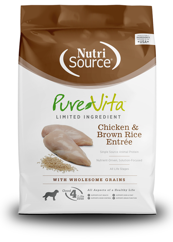 NutriSource NutriSource Pure Vita Chicken & Brown Rice