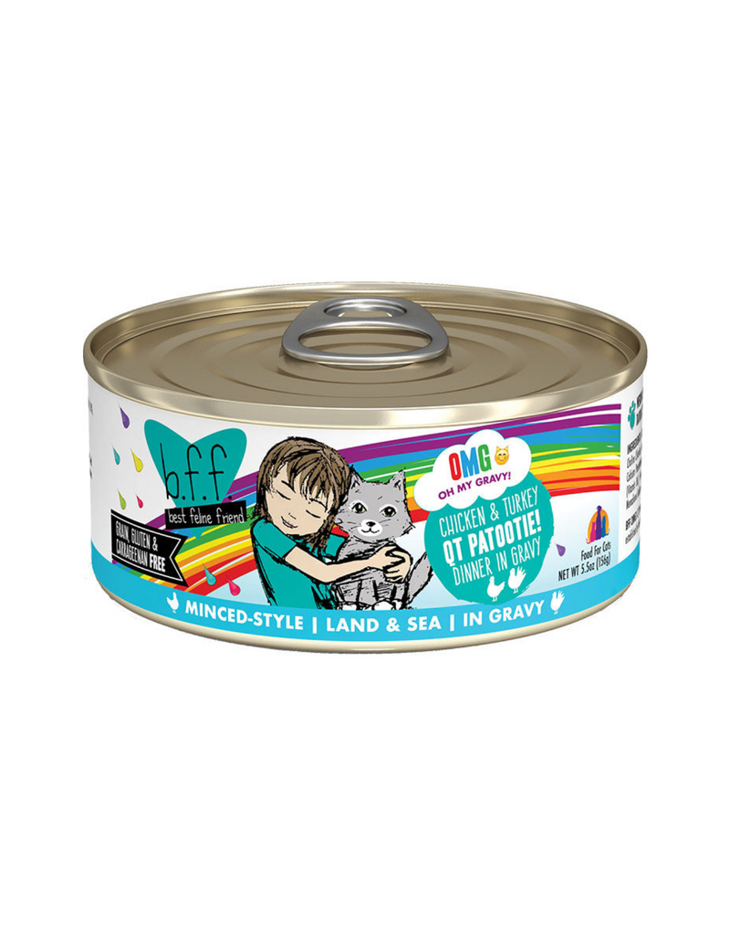 Weruva Weruva B.F.F O.M.G Land & Sea  QT Patootie 5.5 oz