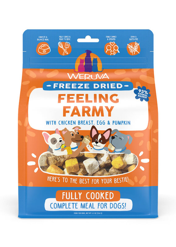 Weruva Weruva Dog Freeze Dried Feeling Farmy with Chicken