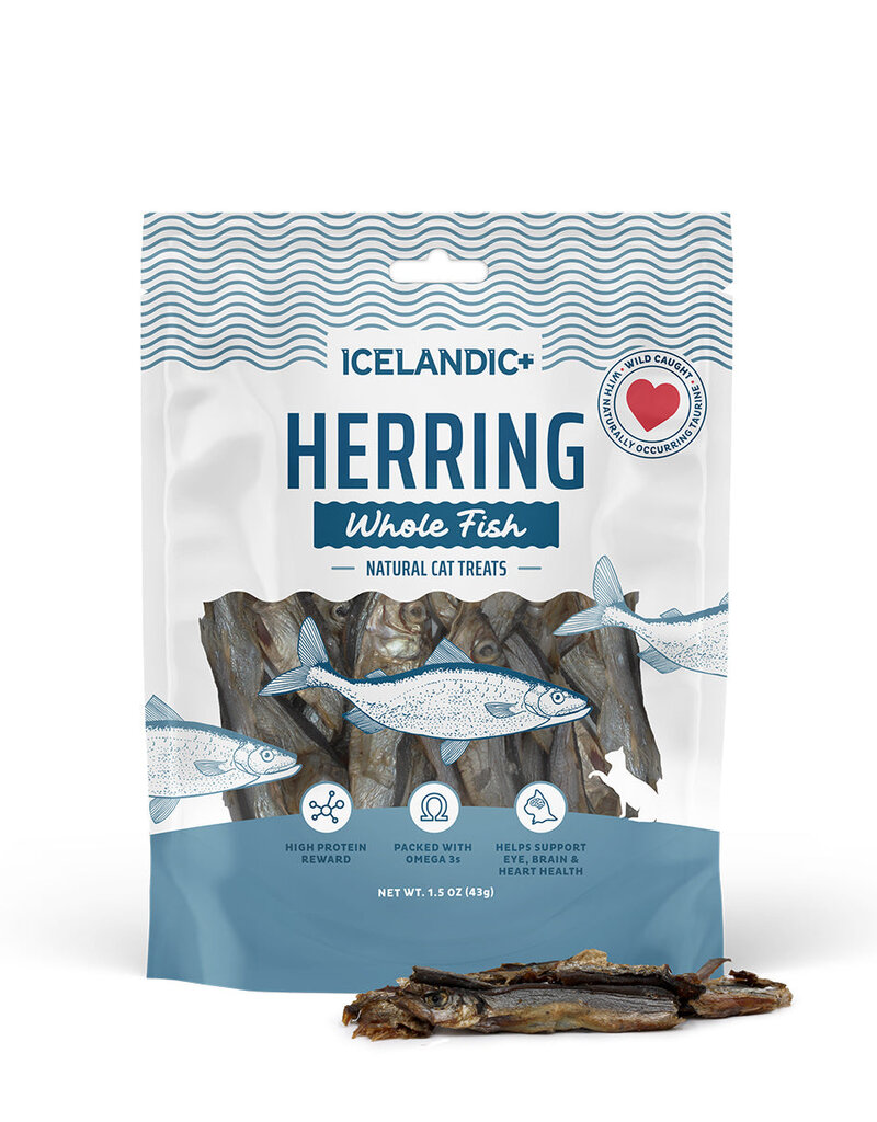 Icelandic Icelandic Herring Whole Fish Treats 1 oz