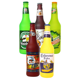 Tuffy Silly Squeaker Beer Bottle