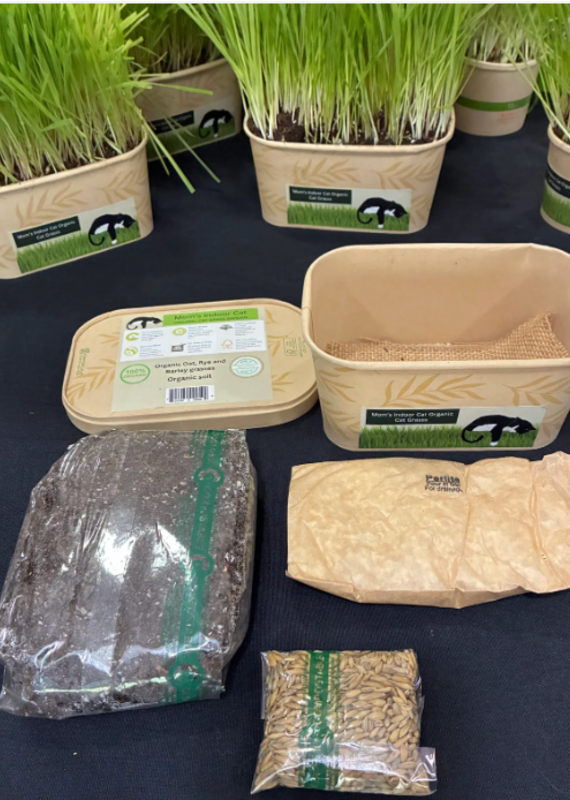 Mom's Indoor Cat Mom's Indoor Cat Garden Compostable Bowl