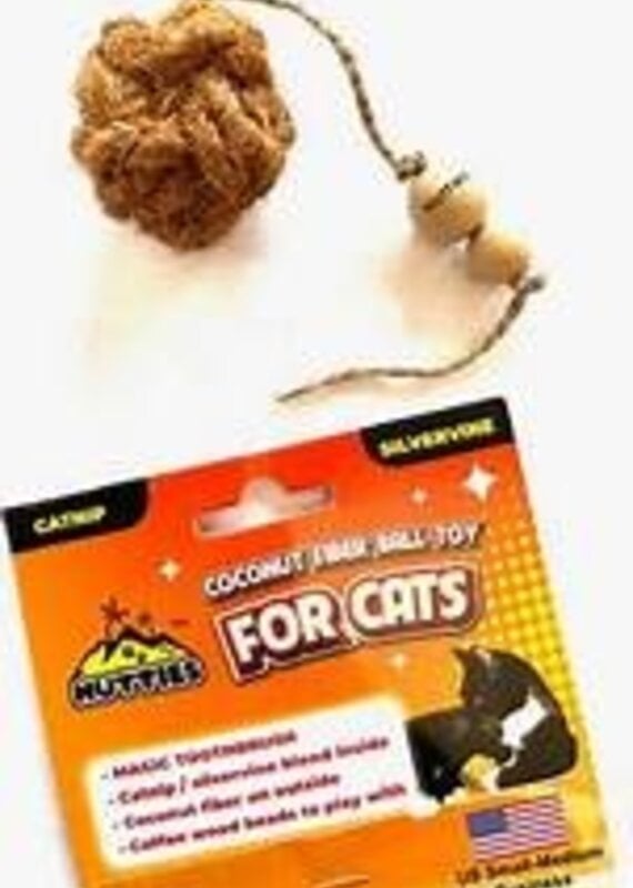 Healthy Pet World Nutties Cat Coconut Fiber Ball