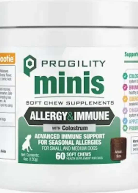 Nootie Progility Allergy Relief W/ Colostrum Mini 60ct