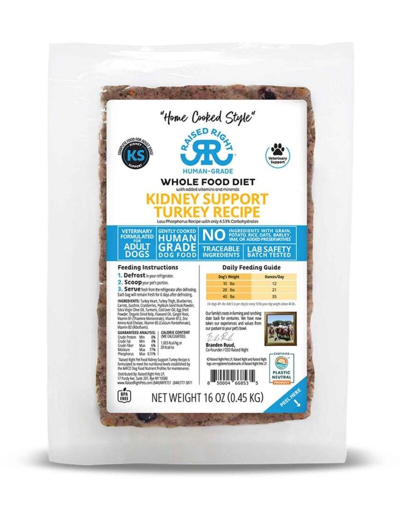 Raised Right Raised Right Kidney Recipe 1lb