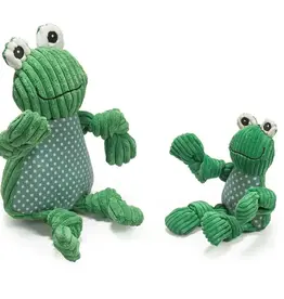 Huggle Hound Huggle Fergie Frog Knottie, Large