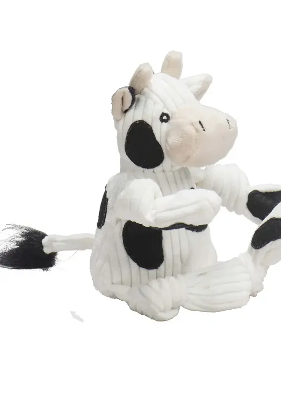 Huggle Hound Huggle Dottie Cow Knottie, Large