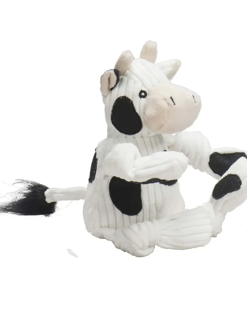 Huggle Hound Huggle Dottie Cow Knottie, Large