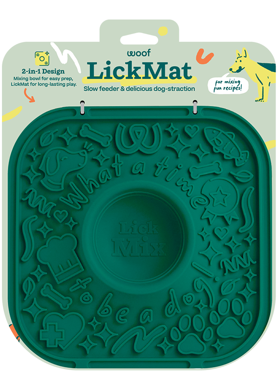 Woof Pet Woof Pet Lickmat Green