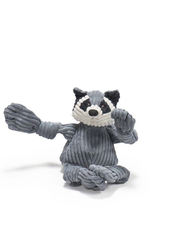 Huggle Hound Huggle Reggie Raccoon Knottie Large