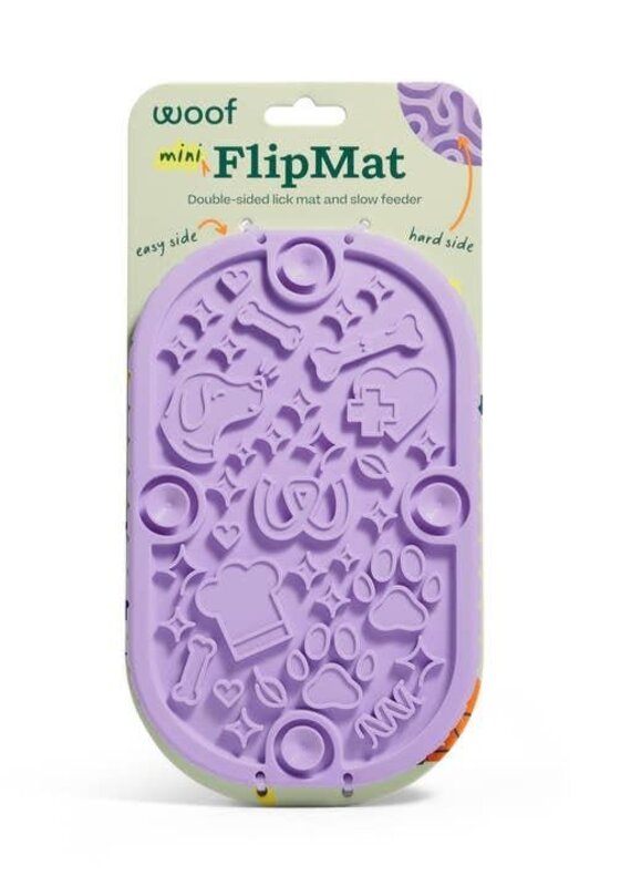 Woof Pet Woof Flipmat Mini Lavender