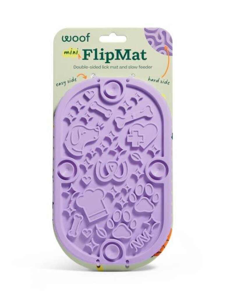 Woof Pet Woof Flipmat Mini Lavender