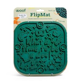 Woof Pet Woof Pet Flipmat Green