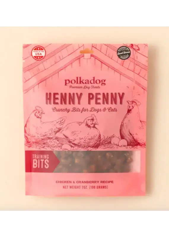 Polka Dog Henny Penny Bits 7oz