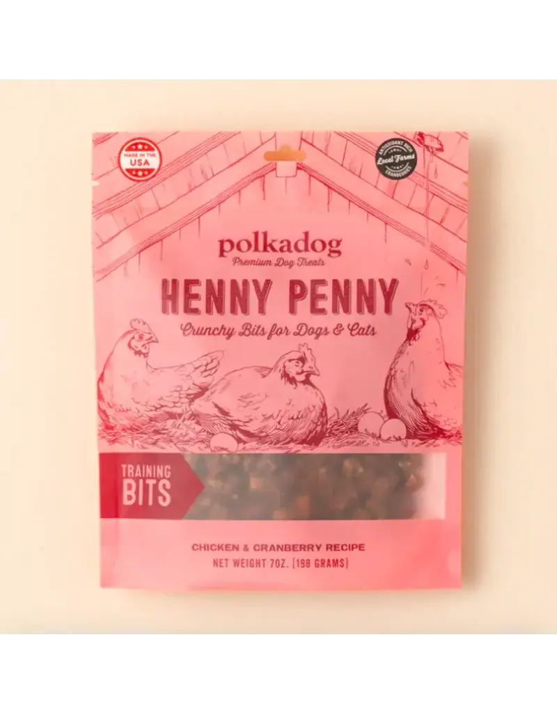 Polka Dog Henny Penny Bits 7oz