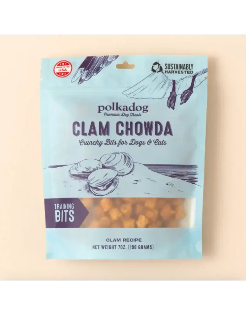 Polka Dog Clam Chowda Bits 7oz