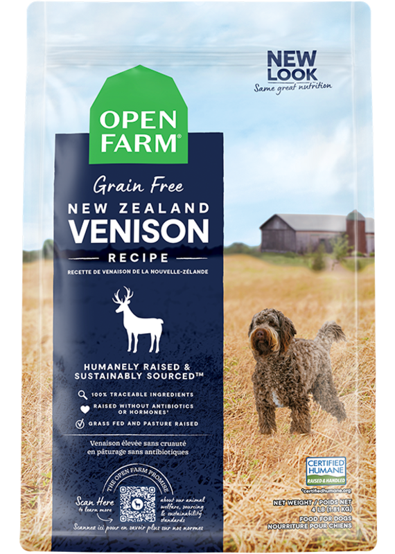 Open Farms Open Farm New Zealand Venison Dog