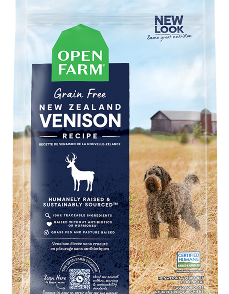 Open Farms Open Farm New Zealand Venison Dog